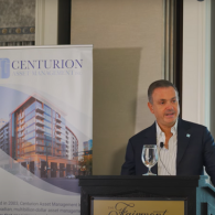 Greg Romundt at Centurion Luncheon